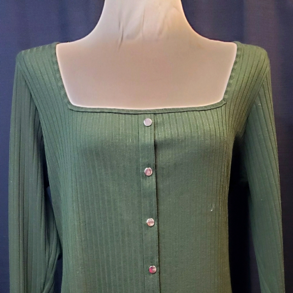 Green love J dress